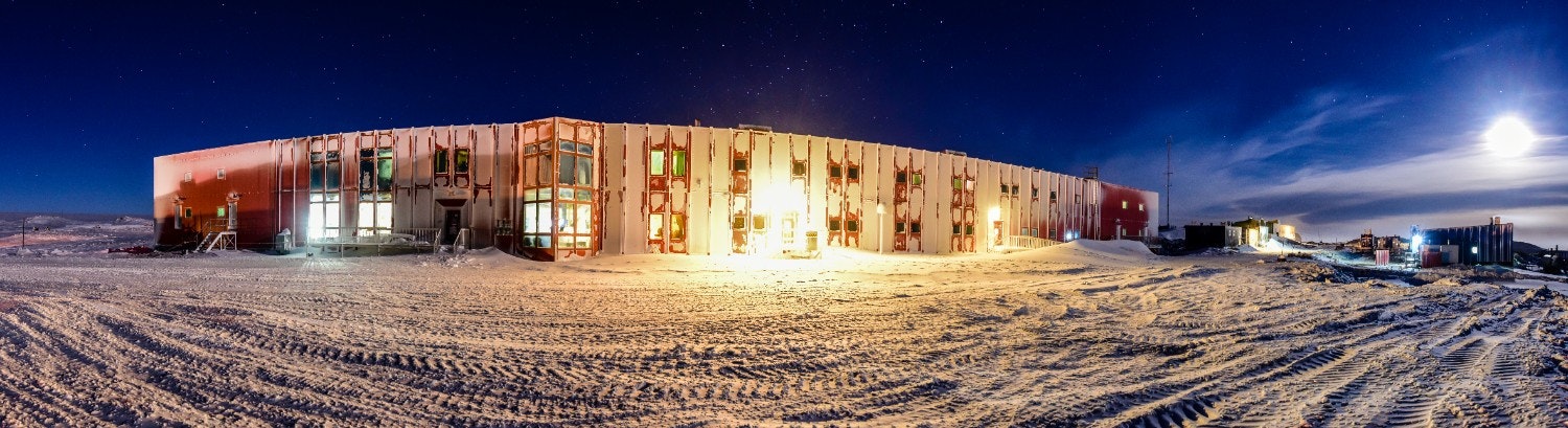 Casey research station in Antartica